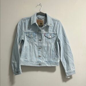 Levi's Light Blue Women's Jean  Trucker Jacket Size XS “NWT”